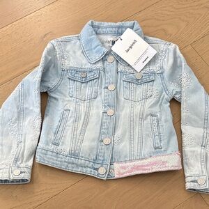 BNWT Girls Desigual Jean Jacket Size 5/6